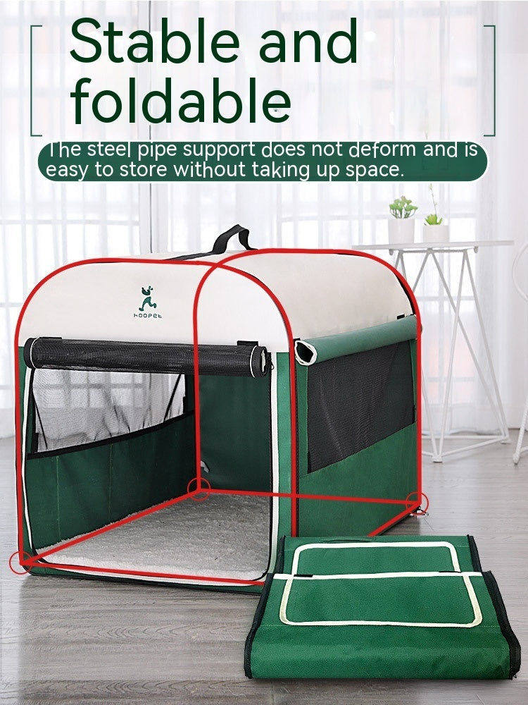 Keep Your Furry Friend Cozy with the Dog Kennel Warm Large House Winter Cage